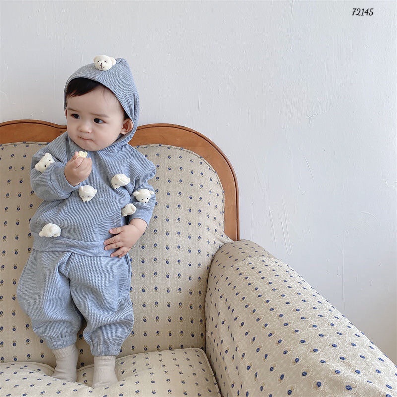 Bộ len Gấu cho bé