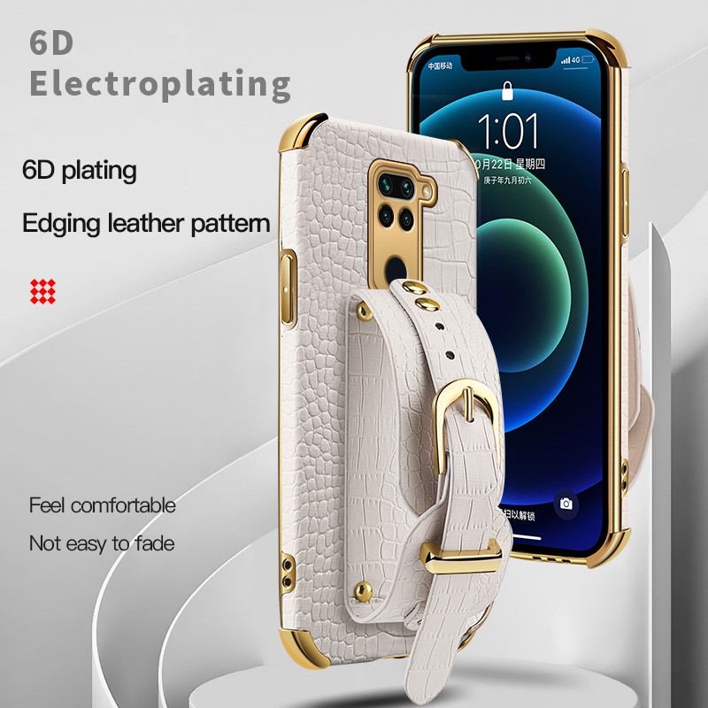 Bao Da Họa Tiết Da Cá Sấu Cao Cấp Cho Xiaomi Mi 10 Lite Redmi K30 Ultra Note 9 Note 8 8 Pro 9s 9 Pro Max Redmi 8 Redmi 9 9a