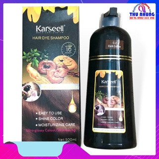 DẦU GỘI PHỦ BẠC KARSEELL (MÀU NÂU) 500ML