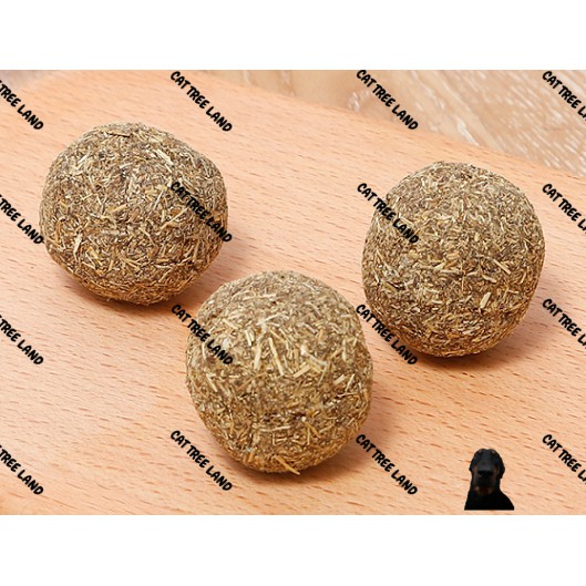 BÓNG CATNIP (CỎ BẠC HÀ) CHO MÈO, SNACK THƯỞNG MÈO, THỨC ĂN MÈO TIÊU BÚI LÔNG HAIRBALL - ĐỒ CHƠI CHÓ MÈO