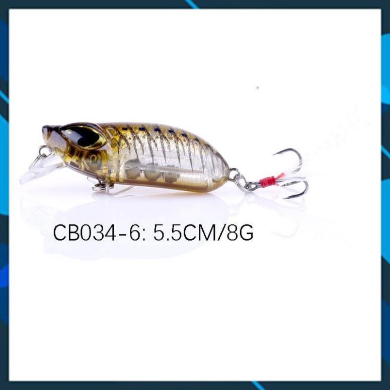 [Chất Lượng] Mồi Mininow Lure Mắt 3D Chuyên Đồ Câu Lure dài 5,5cm nặng 8gam_Lure_43