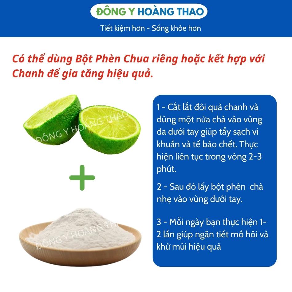 ✅Bột Phèn chua chưng cất nguyên chất  khử mùi hôi nách, hôi chân hiệu quả