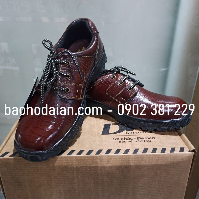 Giày bảo hộ lao động DH-group 01  - màu nâu