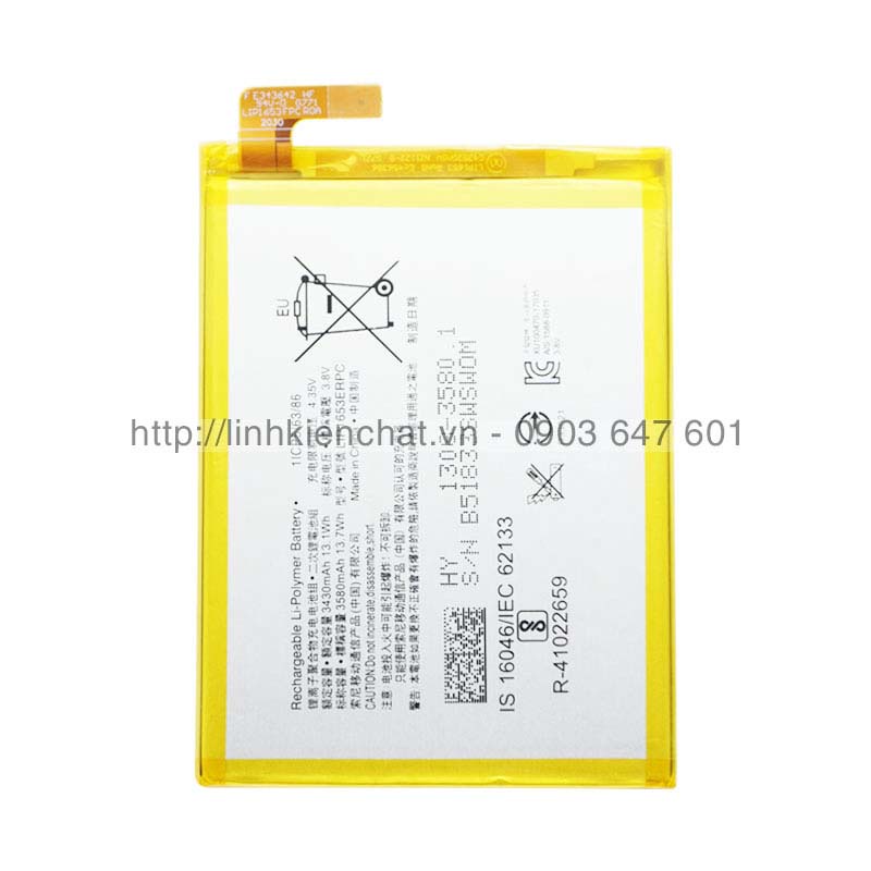 Pin Sony XA2 Ultra H4233 H4213 H3213 H3223 3580mAh Zin - Hàng nhập Khẩu
