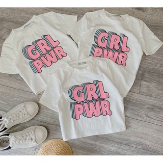 Áo thun body croptop GRL xinh xẻo🥰🥰