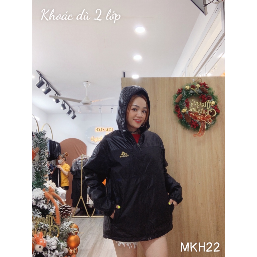 Áo khoác bigsize dù 2 lớp DAS MKH22