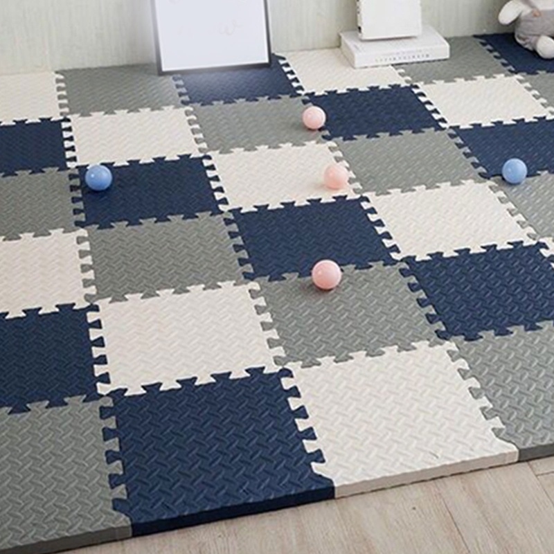 Thảm Xốp Ghép 3 Khối Lót Sàn Phòng Khách / Ký Túc Xá Trang Trí Nội Thất