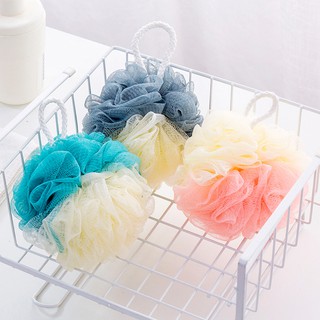 Bông tắm tròn cao cấp 2 màu sợi nylon mềm mại 5.0
