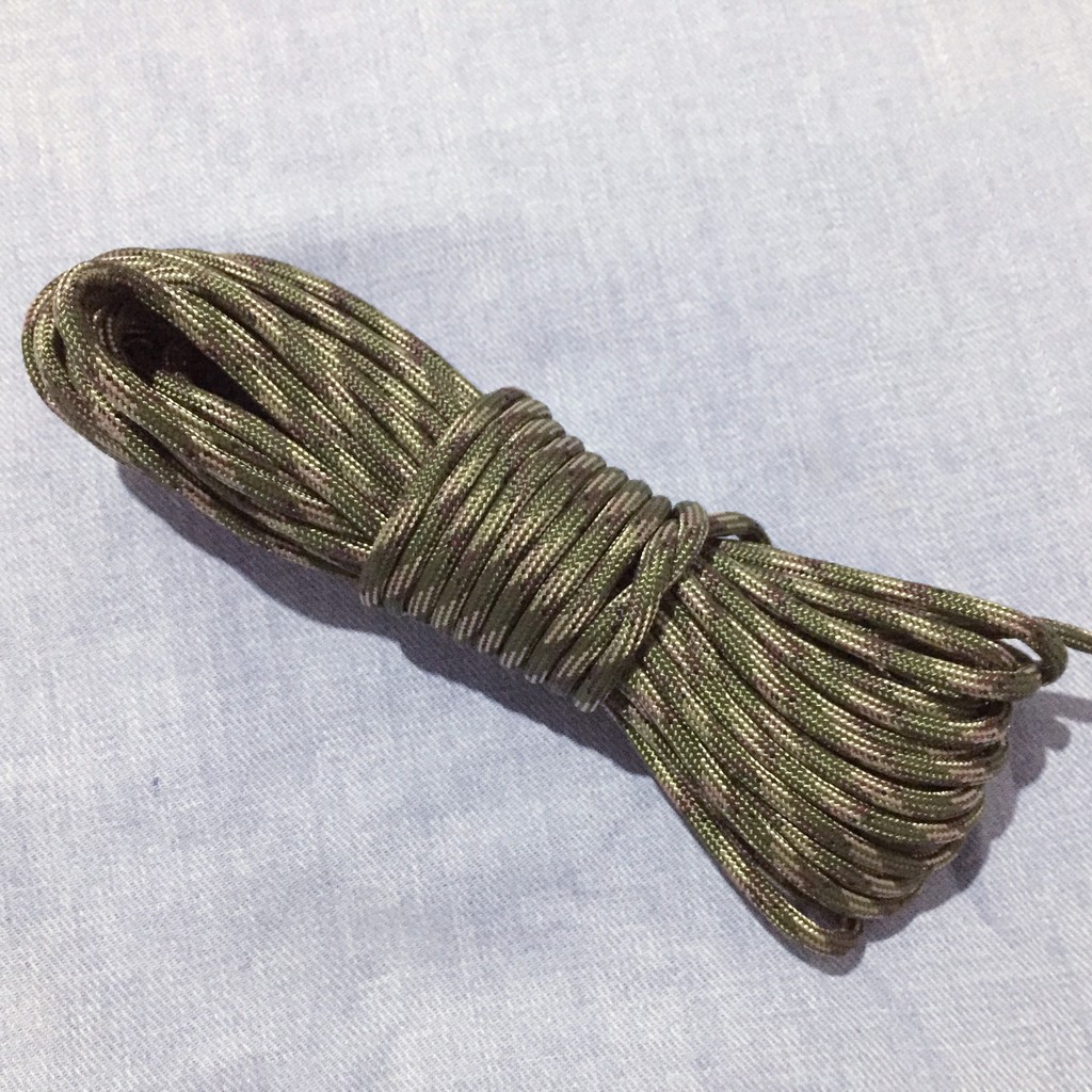 dây paracord 9 lõi 4mm tròn - 10 mét