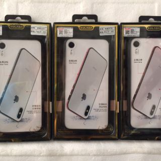 Ốp lưng sulada lưng trong viền màu cho iphone XR