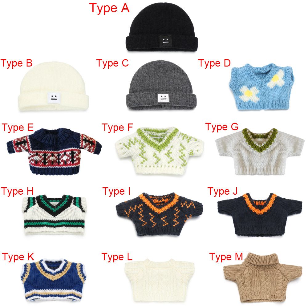 UPSTOP 1 PC DIY Handmade 20cm Long Doll Sweater for Idol Dolls Accessories