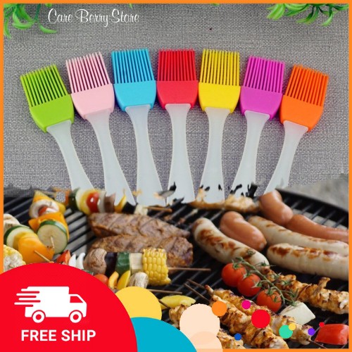 Cọ Silicon Làm Bếp Nướng BBQ Nướng Bánh Phết Thịt Nướng Gia Vị Đắp Mặt Nạ