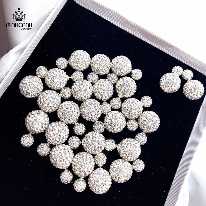 Bông Tai Bạc Ý Bồ Công Anh Chốt Bạc - Minh Canh Jewelry