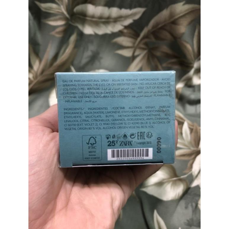 NƯỚC HOA NAM ZARA VIBRANT LEATHER SUMMER EDP 120ML / 4.06 OZ