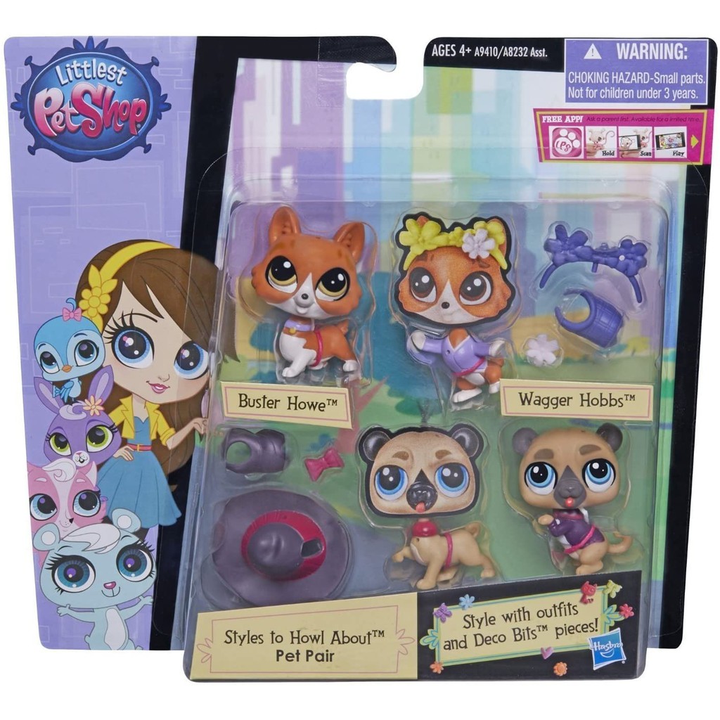 Đồ chơi LITTLEST PET SHOP - Thời trang cùng Pepper & Buttercream - Mã SP A9411/A8232