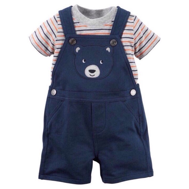 Set yếm carter bé trai