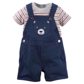 Set yếm carter bé trai