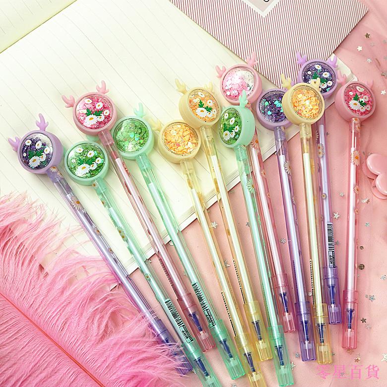 Z Bút Mực gel sassafras Họa Tiết Hoạt Hình Dễ Tẩy Xóa