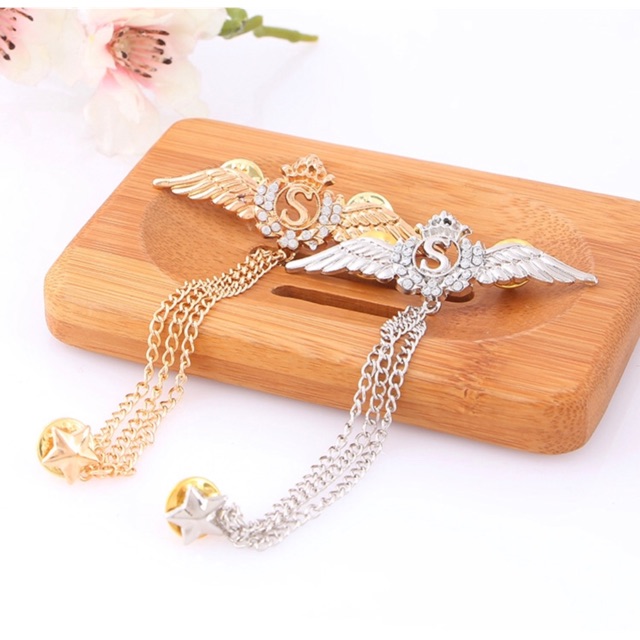 Ghim cài áo vest, phụ kiện cài áo nam nữ