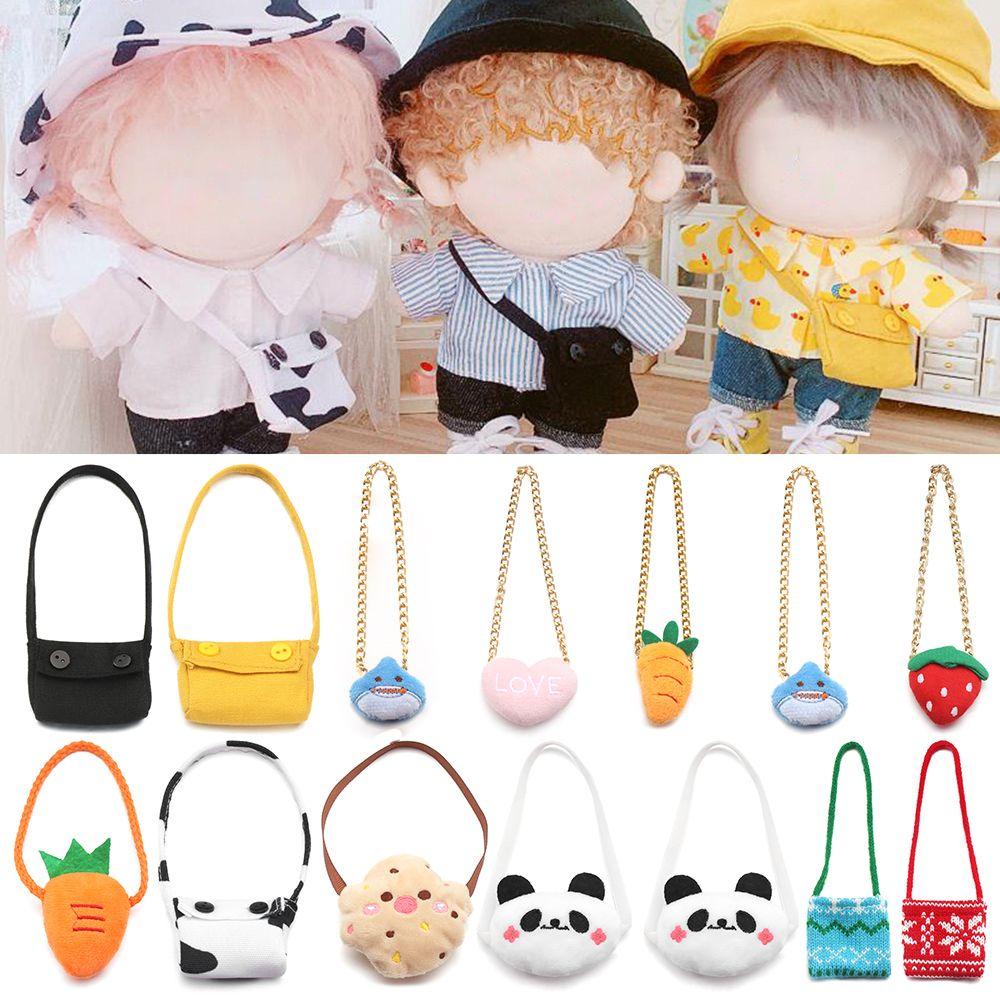 YNATURAL Búp Bê 20CM Hình Gấu Trúc / Cà Rốt Thay Đổi Màu Sắc Dễ Thương
