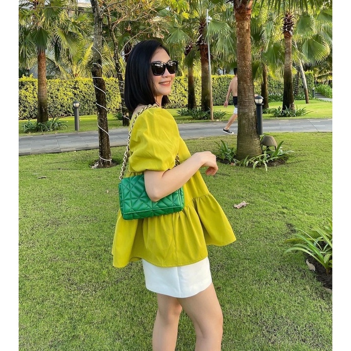 Sét bộ babydoll 2 màu bigsize 55-95kg