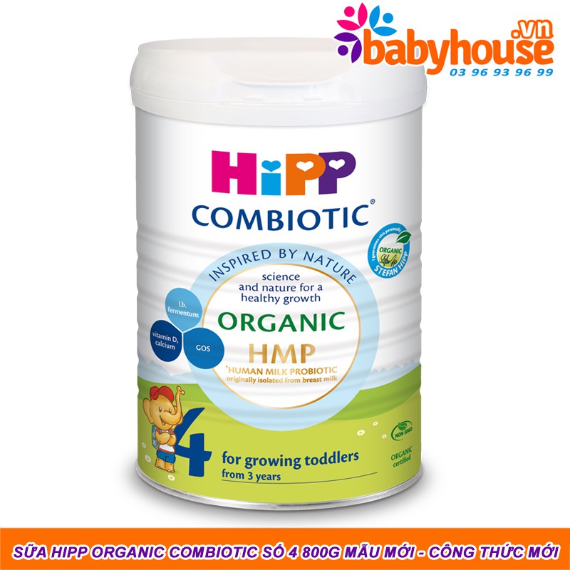 Sữa Hipp Organic hữu cơ đủ số 350G 800G Giá Rẻ | date mới | tách nắp MẪU MỚi