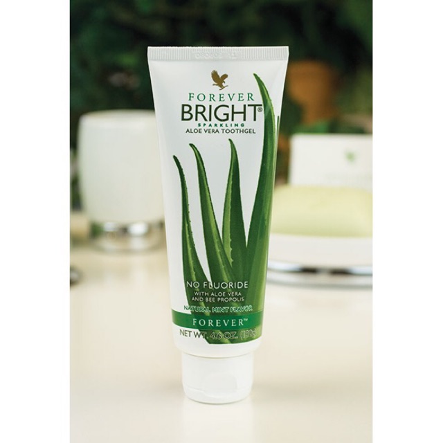 [CHÍNH HÃNG] Kem Đánh Răng Lô Hội Lành Tính ALOE FOREVER BRIGHT 130g