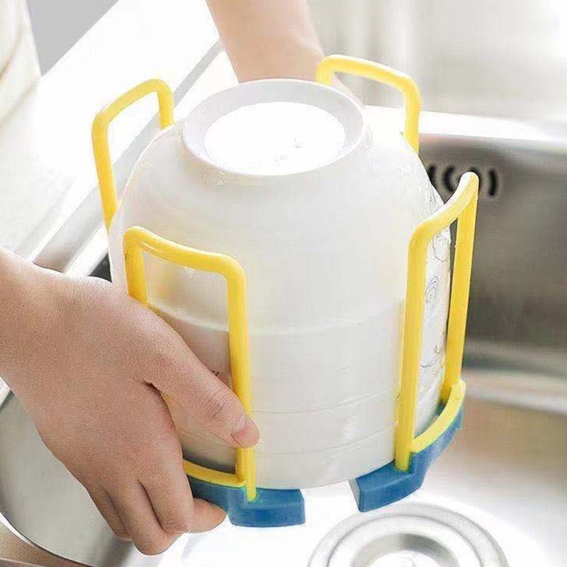 Giá Đỡ Chén Dĩa Ráo Nước Có Thể Điều Chỉnh