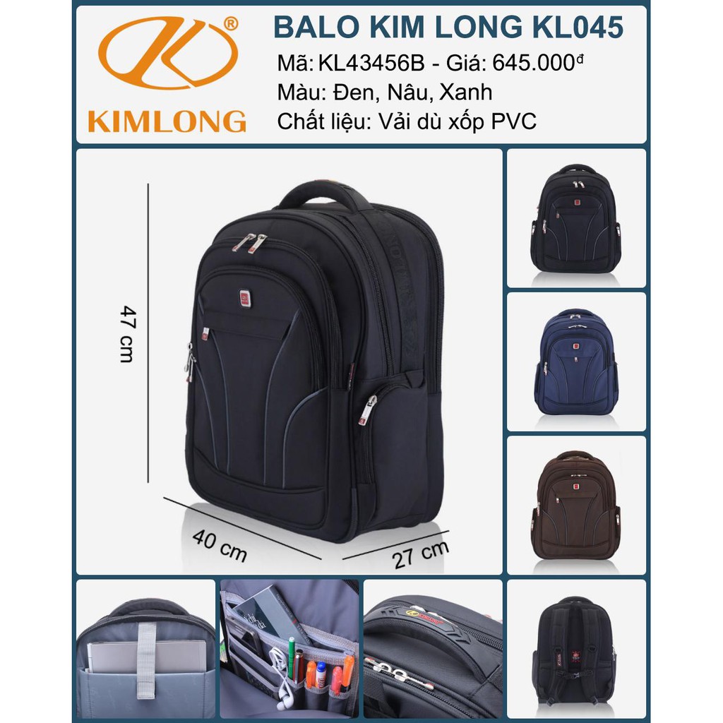 Balo Kim Long KL045