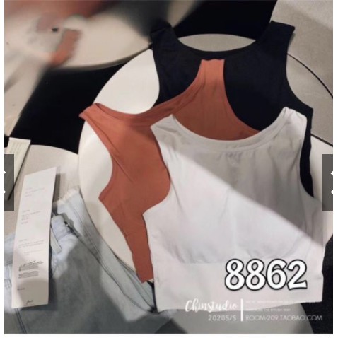 Áo bra kiểu dáng Croptop, tập gym yoga siêu hót 2022