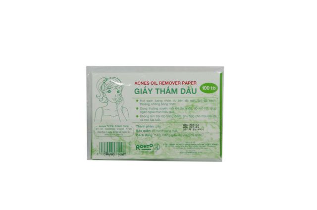 Giấy Thấm Dầu Acnes 100 tờ