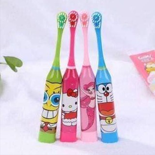 Bàn chải răng tự động cao cấp cho bé,bàn chải pin (kèm đầu thay)