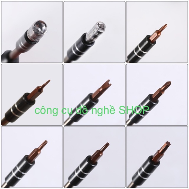 Bộ tua vít sửa chữa điện thoại,máy ảnh 38 món SHE.K