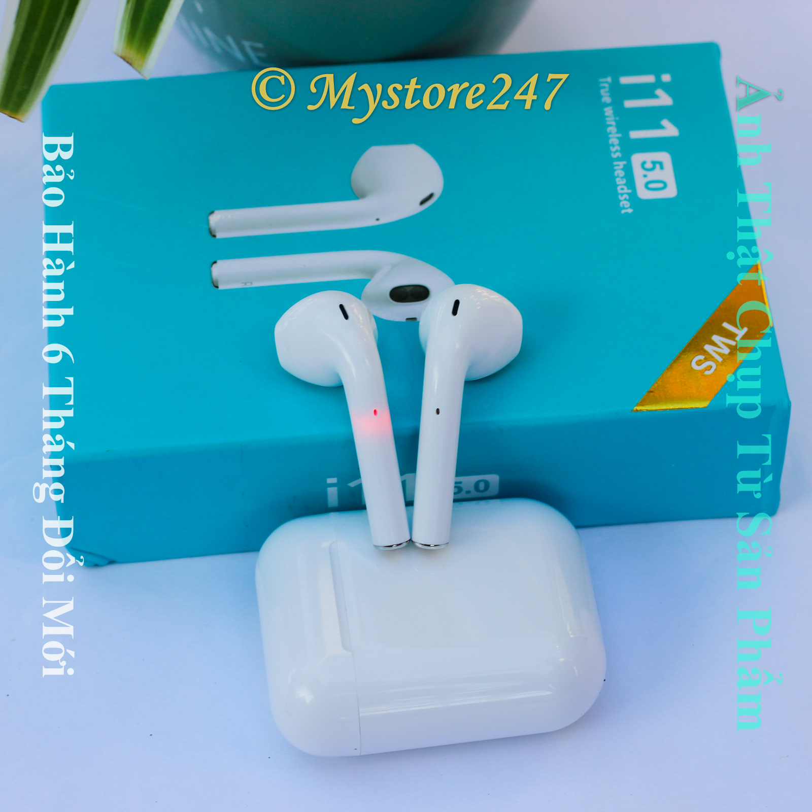 Tai nghe Không Dây Bluetooth I11 Âm Thanh Đỉnh Cao - Bảo Hành Đổi Mới 6 Tháng Công Nghệ Bluetooth 5.0 Mới Nhất | BigBuy360 - bigbuy360.vn