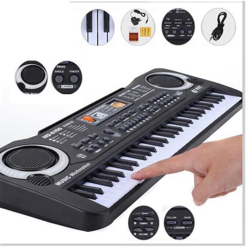 Đàn piano   GIÁ VỐN  Đàn piano 61 phím cho bé, nhạc cụ giúp bé luyện tập, phát triển năng khiếu âm nhạc 6412