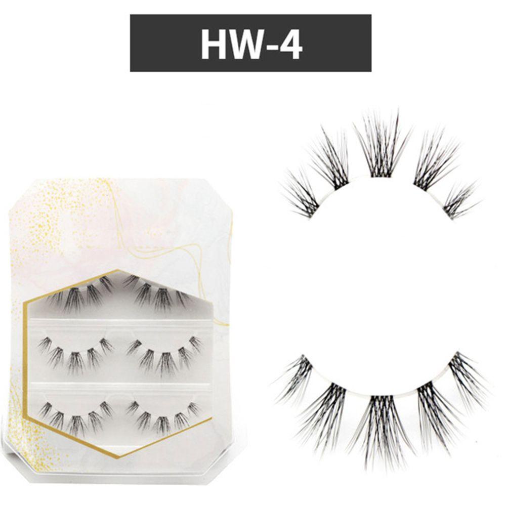 Set 3 Cặp Lông Mi Giả Ngắn Tự Nhiên