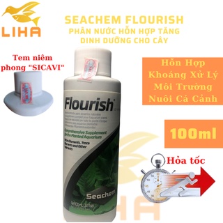 Seachem Flourish 100ml - Phân Nước Hỗn Hợp Bổ Sung Dinh Dưỡng Cho Cây