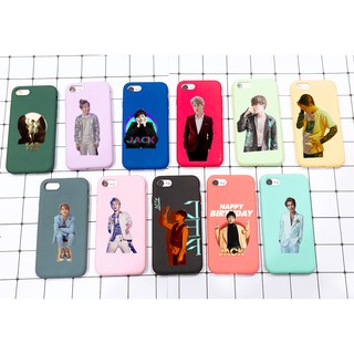 Ốp điện thoại jack OPDI26 thần tượng j97 hoạt hình idol kpop nhiều màu không trong IP 6 7 8 X