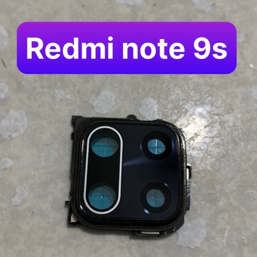 kính + viền camera xiaomi redmi note 9s