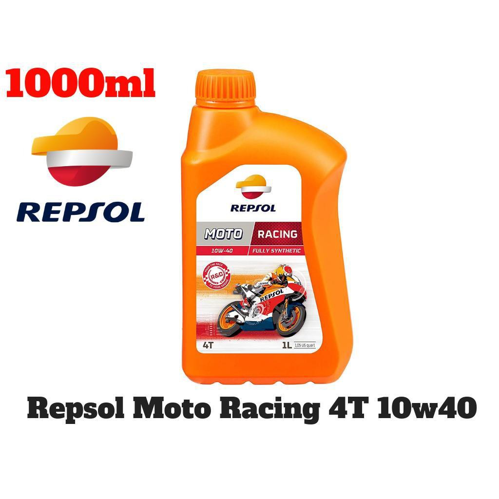 [REPSOL] Nhớt tổng hợp 100% cho xe số, exciter, Winner mô tô PKL PKN Repsol Racing 10W40 1L- Nhập Tây Ban Nha