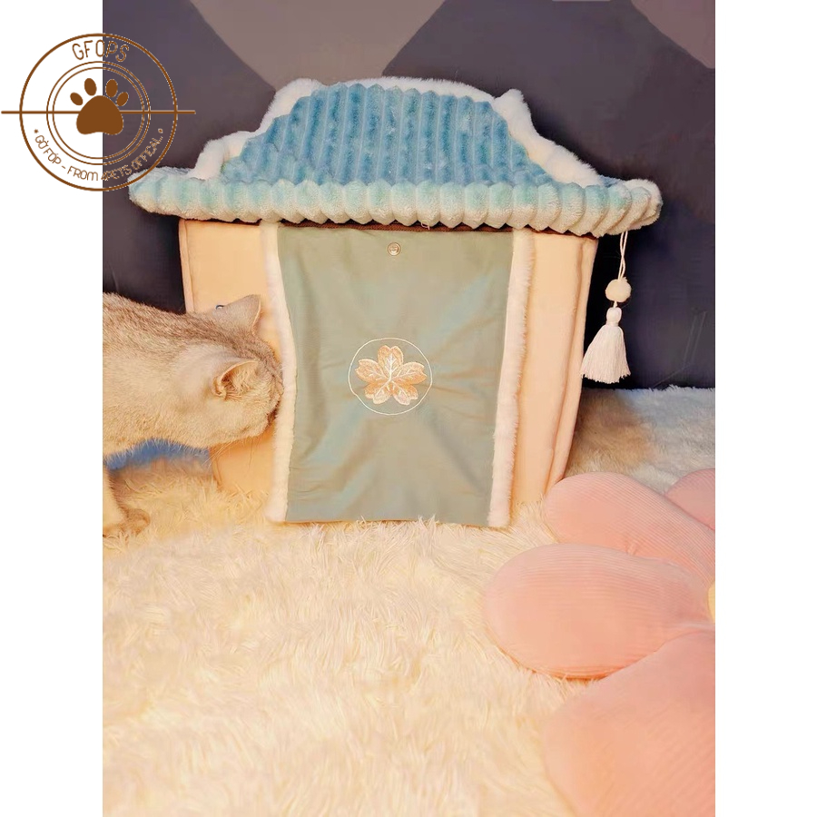 Ổ đệm cho chó mèo dễ thương có thể tháo rời dễ dàng vệ sinh Sakura House - 4pets official