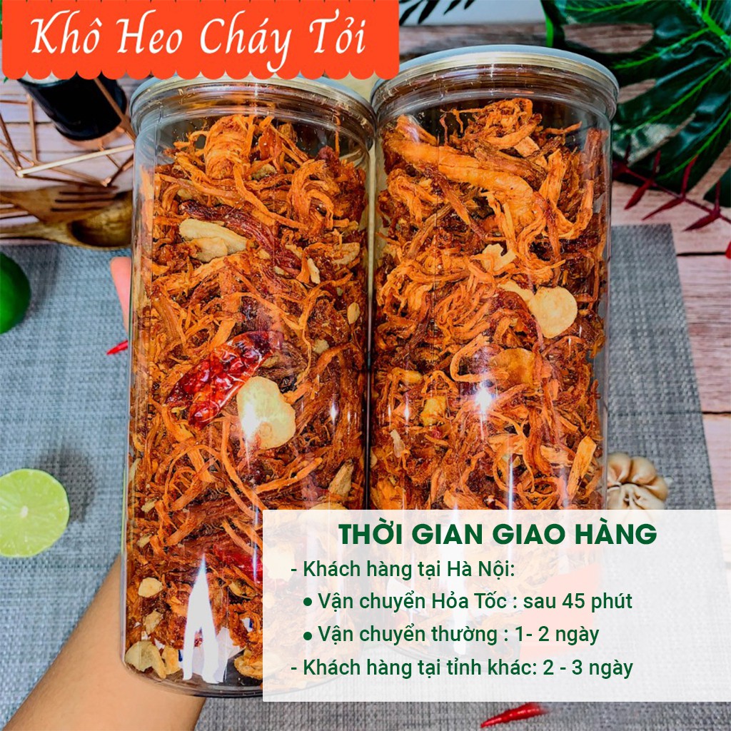 Khô heo cháy tỏi ecofood 300g, heo khô cháy tỏi loại 1 đồ ăn vặt Việt Nam an toàn vệ sinh thực phẩm