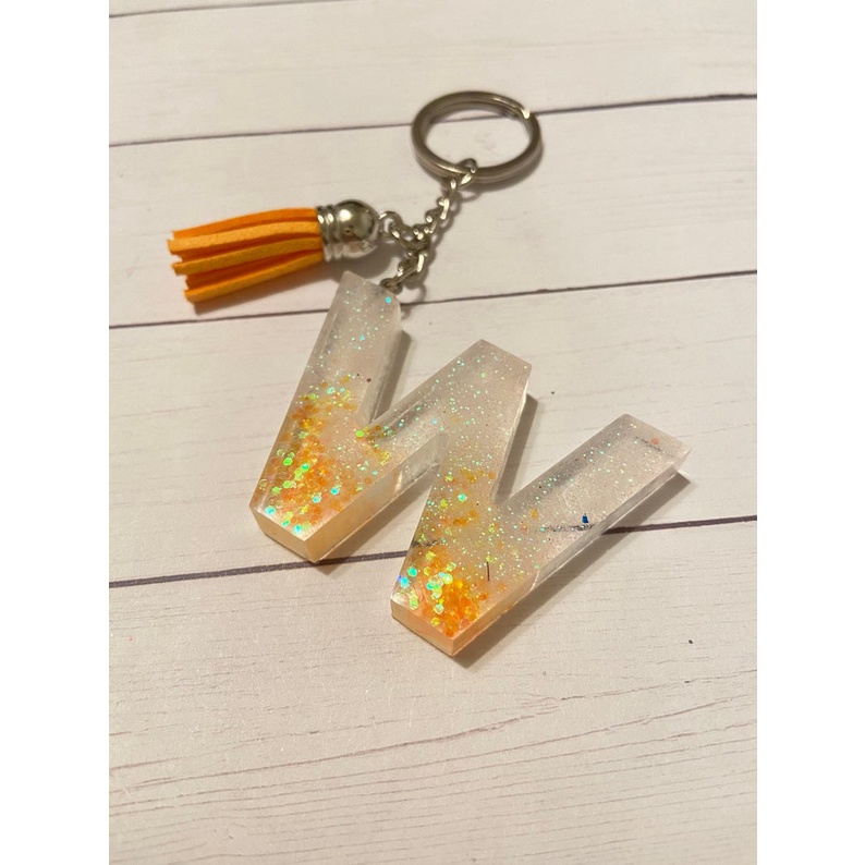 Móc khóa handmade kim sa theo yêu cầu - Name