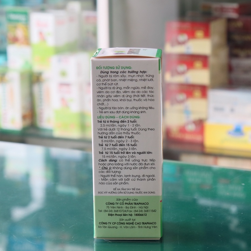 Siro Boganic Kid  - Hỗ trợ giảm các triệu chứng dị ứng, mẩn ngứa, mề đay, mụn nhọt, rôm sảy, nhiệt miệng