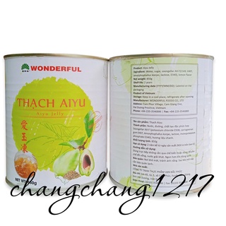 Thạch Aiyu Wonderful Lon 850gr