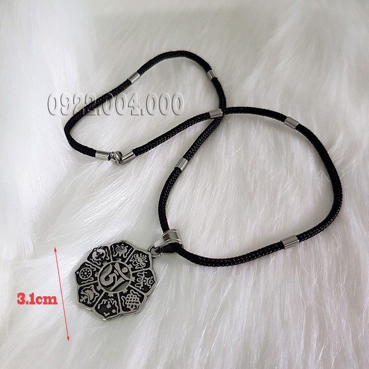 Dây chuyền om mani padme hum MZ855