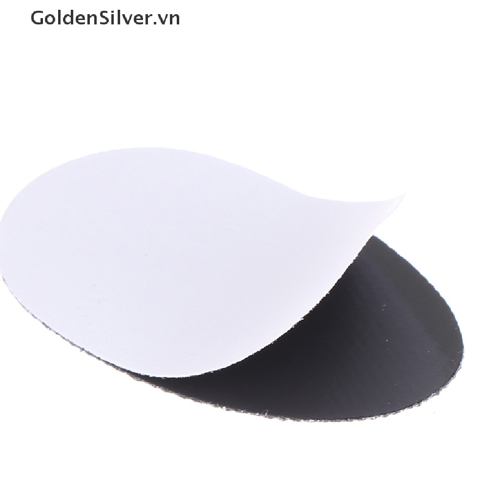 Set 5 Cặp Đệm Lót Giày Cao Gót Chống Trượt Màu Vàng Đồng