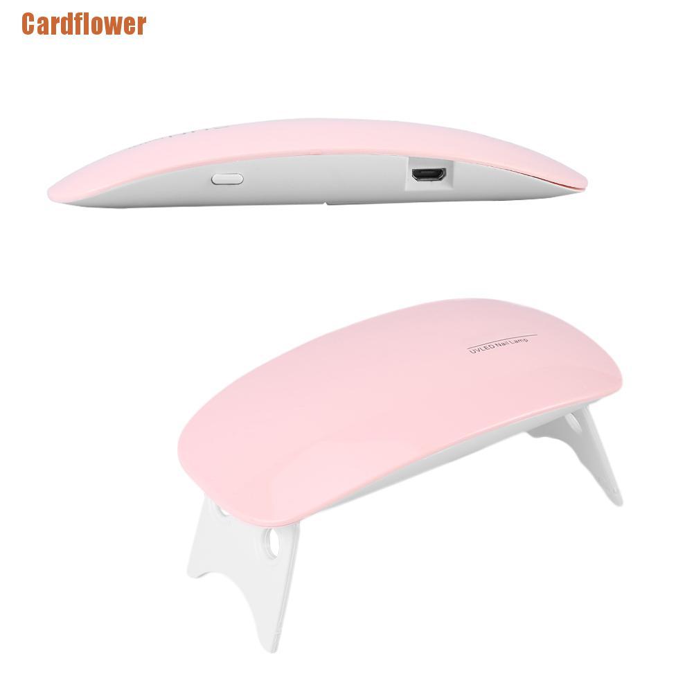 (Hàng Mới Về) Đèn Led Uv Sấy Khô Móng Tay Có Cổng Usb