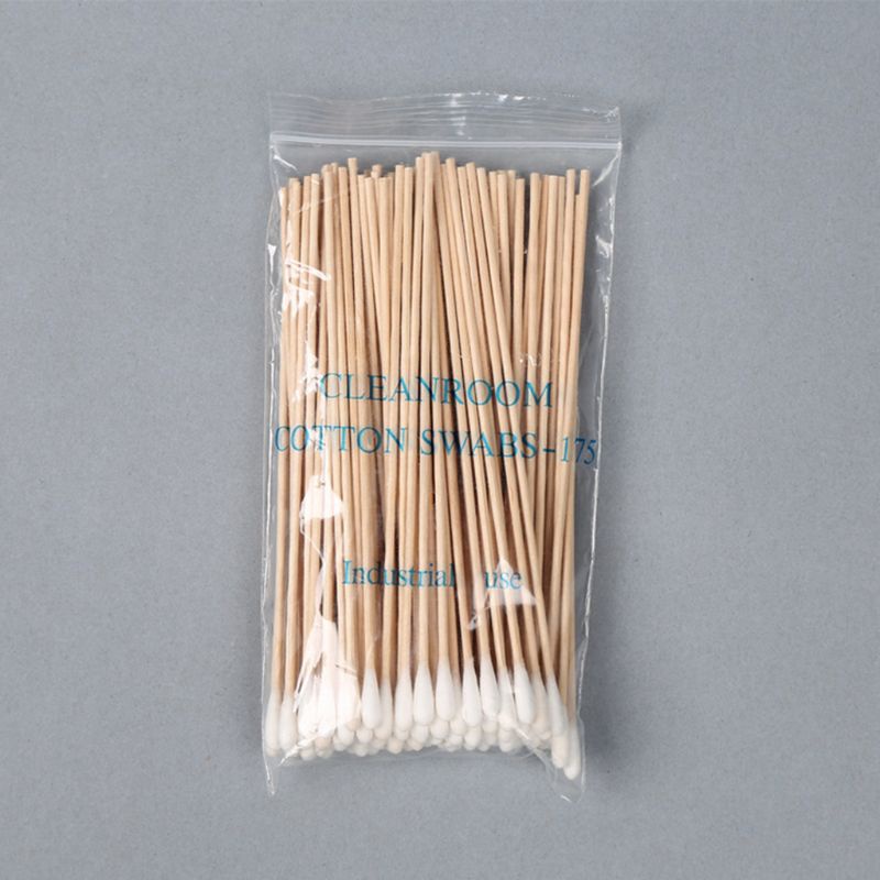 ✿ Set 200 Tăm Bông Cotton 15CM Hai Đầu Q Dùng Để Vệ Sinh Tai/Mũi