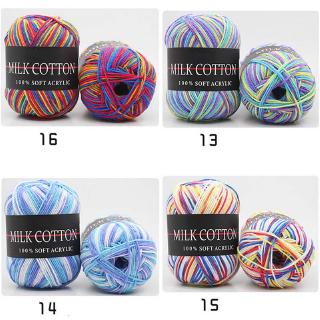 Set 3 Cuộn Len Đan Khăn Choàng 18 Màu